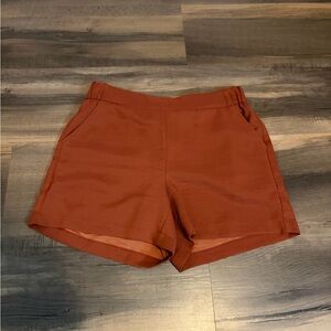 Women’s Rust Orange Casual Shorts Size Medium
